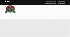 Desktop Screenshot of lewsgrillandbar.com